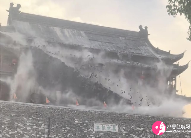 凤阳鼓楼坍塌